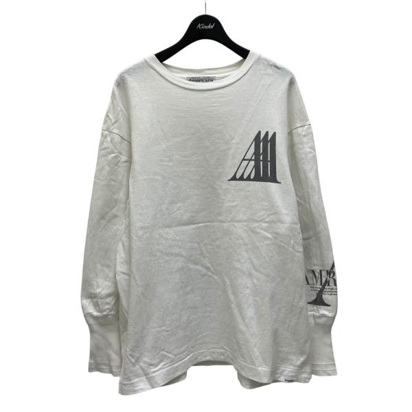 アメリカーナ Americana プリントカットソー ホワイト