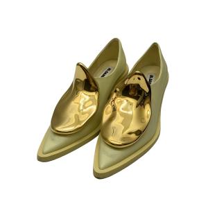 JIL SANDER ヒールシューズ イエロー サイズ：37.5 (堅田店)
