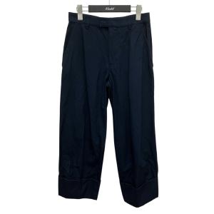 BOTTEGA VENETA クロップドパンツ 743976 V2BL0 ネイビー サイズ：34 (堅田店)