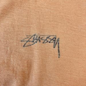 ステューシー stussy 半袖Tシャツ オレ...の詳細画像3