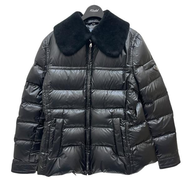【値下げ】PRADA 22AW ダウンジャケット 290796 ブラック サイズ：44 (堅田店)