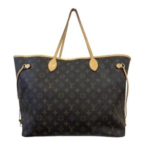 LOUIS VUITTON ネヴァーフルGM モノグラム トートバッグ M40157 ブラウン (堅田店)