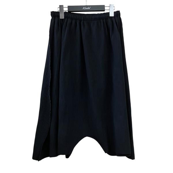 【値下げ】me ISSEY MIYAKE サルエルパンツ MI72KF633 ブラック (堅田店)