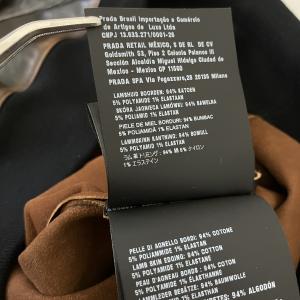プラダ PRADA ナッパレザー フーディー ...の詳細画像5