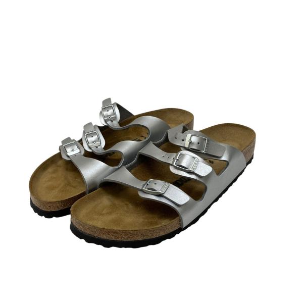 ビルケンシュトック BIRKENSTOCK Florida BS ストラップサンダル シルバー サイ...