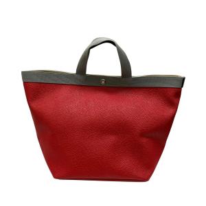 エルベシャプリエ Herve Chapelier リュクス舟型トートL 725GP レッド×グレー