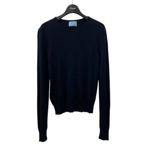 プラダ PRADA クルーネックニット P24M2D R212 ネイビー サイズ：36