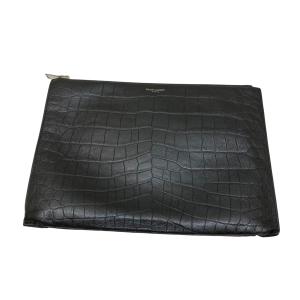 Saint Laurent Paris クラッチバッグ HPP397294・0616 ブラック (堅田店)