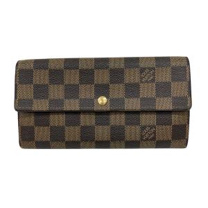ルイヴィトン LOUIS VUITTON ポルトフォイユ サラ ダミエ 長財布 N61734 ブラウン