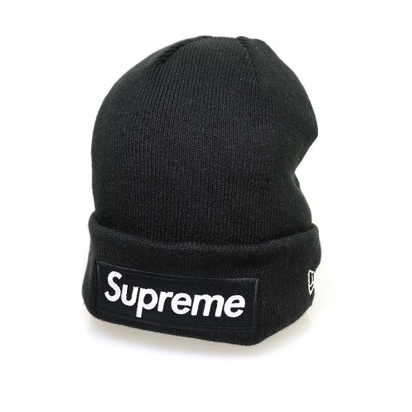 【値下げ】SUPREME ×NEWERA 23AW BOX LOGO BEANIE　ニットキャップ ...