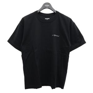ネイバーフッド NEIGHBOR HOOD ロゴ刺繍Tシャツ ブラック サイズ：XS｜kindal