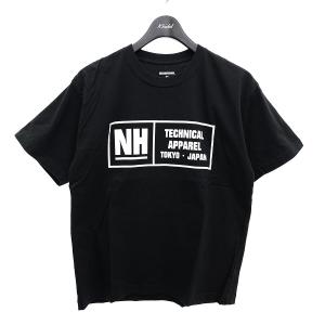 ネイバーフッド NEIGHBOR HOOD 23SS NH．TEE SS-4 231PCNH-ST04　プリントTシャツ ブラック サイズ：XS｜kindal