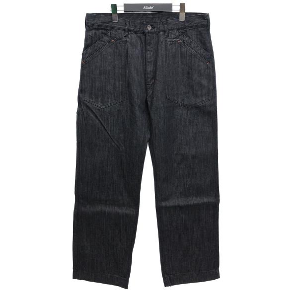 アットダーティー AT-DIRTY WORKERS PANTS　デニムペインターパンツ インディゴ ...