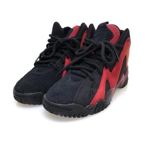 リーボック REEBOK Reebok KAMIKAZE II カミカゼII　ハイカットスニーカー ブラック×レッド サイズ：27cm｜kindal