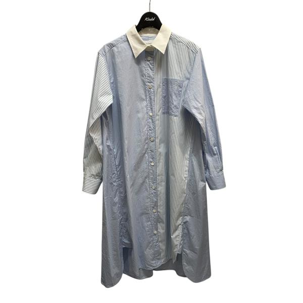 【値下げ】J＆M DAVIDSON シャツワンピース R142-048-CODR ブルー サイズ：4...