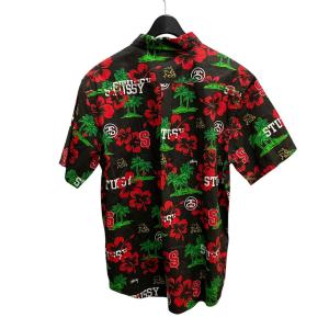 ステューシー stussy 半袖柄シャツ ブラ...の詳細画像1