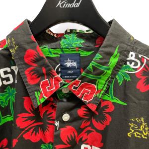 ステューシー stussy 半袖柄シャツ ブラ...の詳細画像2