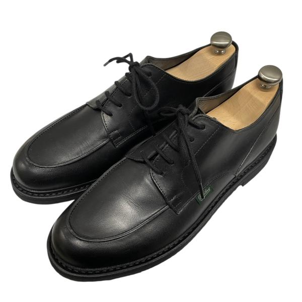 パラブーツ PARABOOT AMBOISE レザーシューズ ブラック サイズ：9