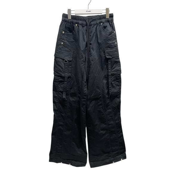 【値下げ】GUAPI Obsidian Black Extra Baggy Cargos パンツ ブ...