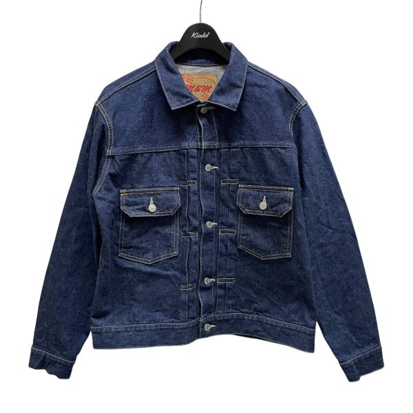 【値下げ】M＆M×MASSES DENIM 2ND JKT デニムジャケット インディゴ サイズ：S...