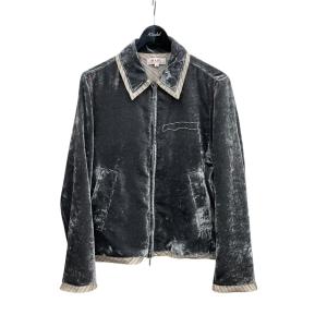 エムエーエスユー MASU 26SS UNEVEN VELVET JACKET ジャケット M26U6BL004 グレー サイズ：44