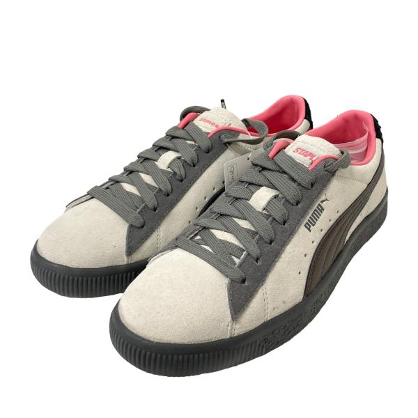 【値下げ】PUMA SUEDE VTG スニーカー 381160-01 グレー×ピンク サイズ：27...