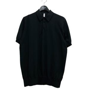 ブリーフィング BRIEFING MENS WASHABLE HS KNIT POLO BRM223M09 ブラック サイズ：XL｜kindal