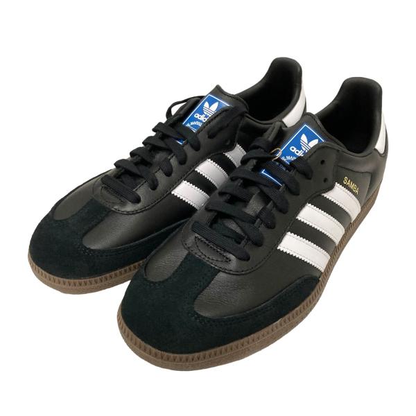 アディダス adidas SAMBA OG スニーカー B75807 ブラック サイズ：27cm