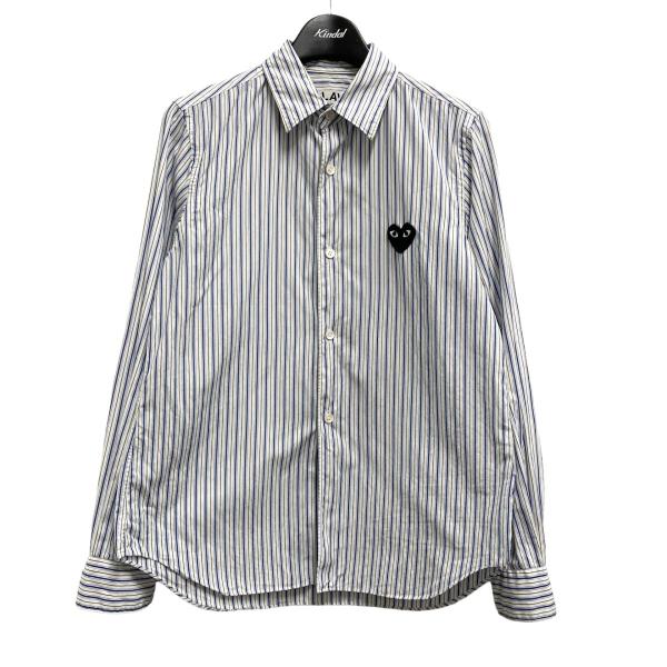 プレイコムデギャルソン PLAY COMME des GARCONS ストライプシャツ AZ B00...