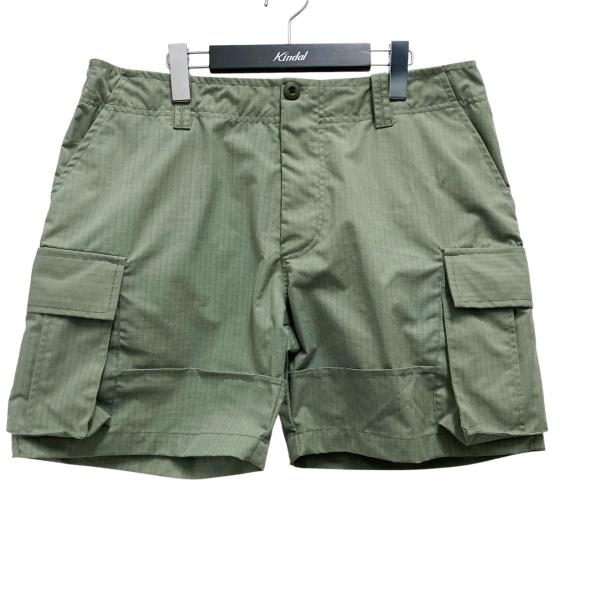 【値下げ】expansion MILITARY SHORTS ハーフカーゴパンツ オリーブ サイズ：...