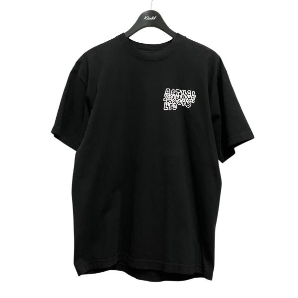 アクチュアルソース ACTUAL SOURCE 半袖Tシャツ ブラック サイズ：M