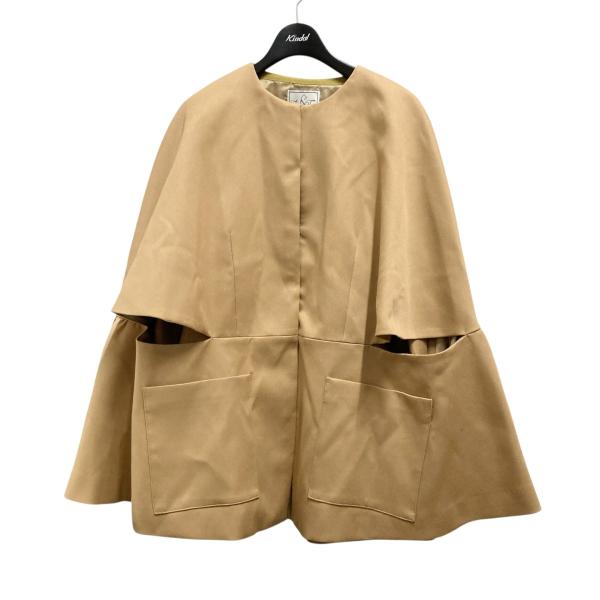 【値下げ】SEVEN TEN by MIHO KAWAHITO ポンチョジャケット 6A601 ベー...