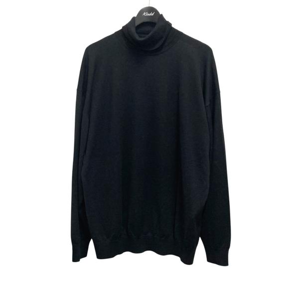 グラフペーパー Graphpaper High Gauge High Neck Knit タートルネ...