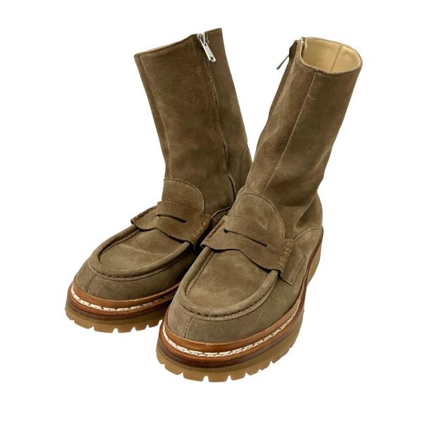 ノンネイティブ nonnative 18AW OFFICER BOOTS COW LEATHER シ...