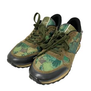 VALENTINO GARAVANI ローカットスニーカー T1723 オリーブ サイズ：42 (和歌山店)