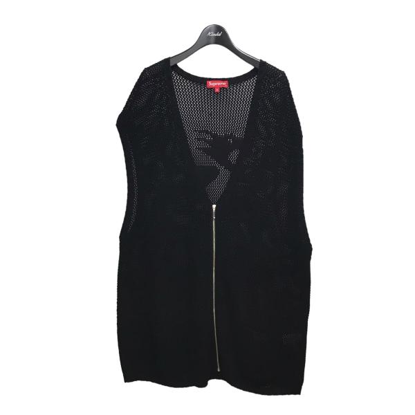 シュプリーム SUPREME 23SS「 Dragon Zip Up Sweater Vest」ドラ...