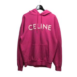 セリーヌ CELINE ルーズスウェットシャツ 2Y369052H ピンク サイズ：XS｜kindal