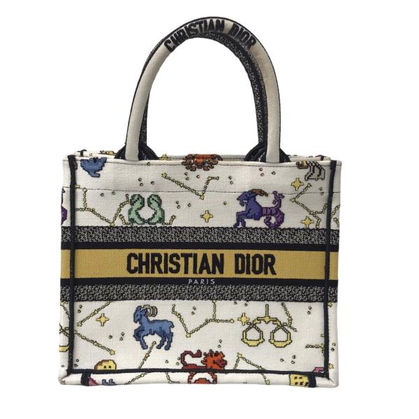 Christian Dior DIOR BOOK TOTE ラッキーディオールブックトートスモールバ...