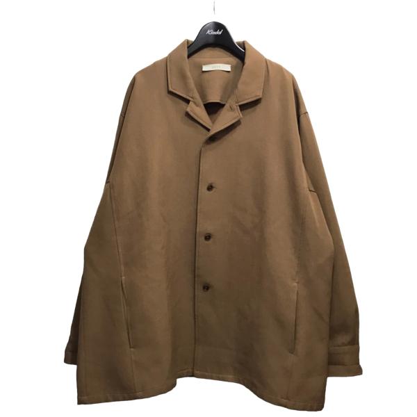【値下げ】seya． ウールシャツジャケット ブラウン サイズ：XL (原宿店)