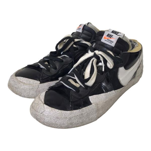 【値下げ】sacai×NIKE 「BLAZER LOW」スニーカー DM6433-001 ブラック ...