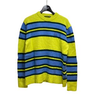 アクネストゥディオズ ACNE STUDIOS ボーダーニット FA-UX-KNIT000024 イエロー サイズ：XXS｜kindal