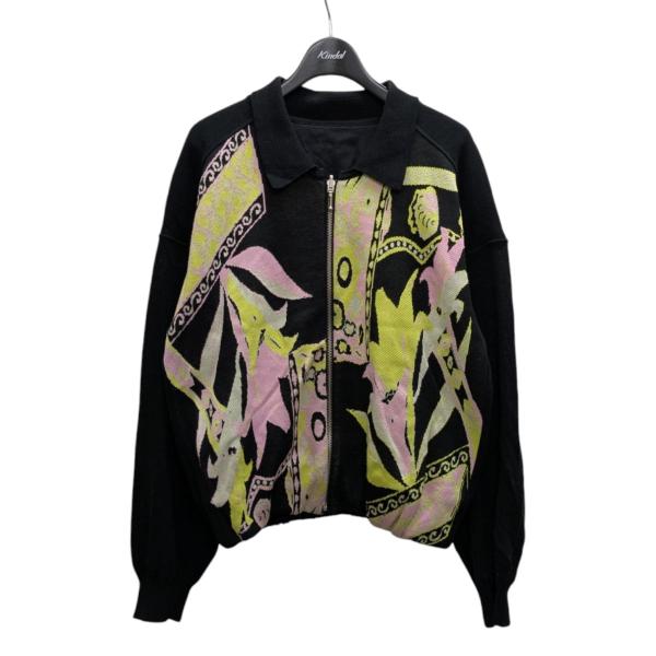 【値下げ】MAGLIANO ロゴジップカーディガン MAXM KN04JY04 ブラック サイズ：s...