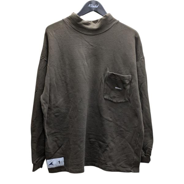 【値下げ】DESCENDANT 23AW TORTOISE MOCK NECK LS モックネックカ...