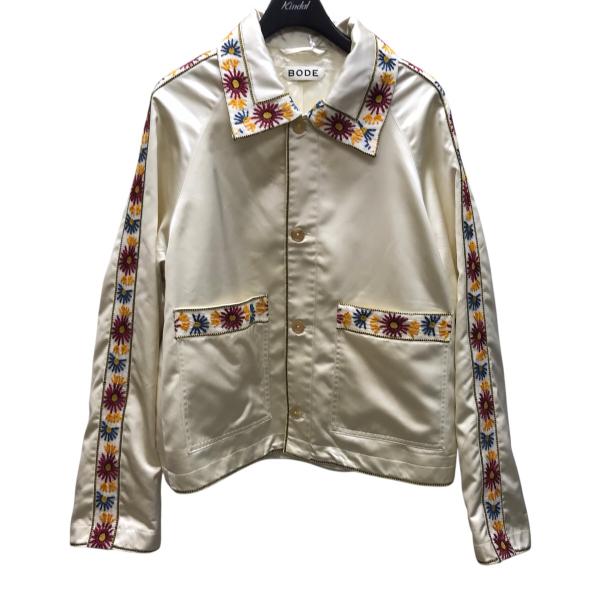 ボーディ BODE Candyfloss オーバーシャツジャケット MRS25OW014 アイボリー...