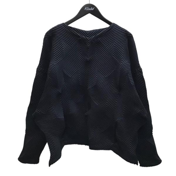 【値下げ】A-POC ABLE ISSEY MIYAKE TYPE-O 010 長袖カットソー ブラ...