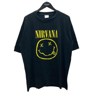 【値下げ】VINTAGE プリントTシャツ ブラック サイズ：L (原宿店)