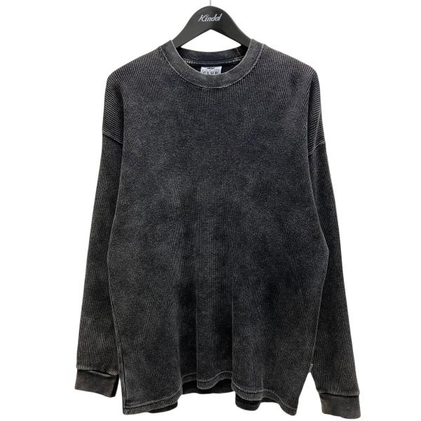 【値下げ】TENDERLOIN THERMAL ACID DLR サーマルカットソー ブラック サイ...