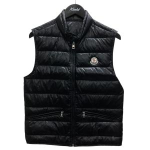 モンクレール MONCLER GUI GILET ダウンベスト ブラック サイズ：0