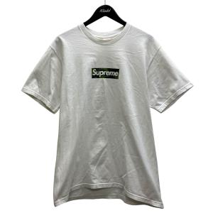 シュプリーム Supreme 23AW Box Logo Tee Camo プリントTシャツ ホワイト サイズ：L