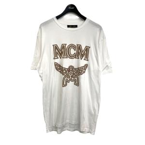 MCM プリントクルーネックTシャツ ホワイト サイズ：XL (名古屋栄店) 220604｜kindal